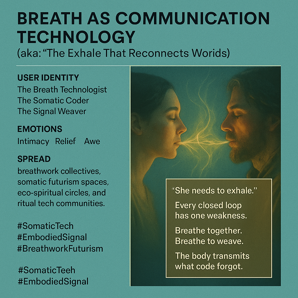 Breath - A Sacred Signal of